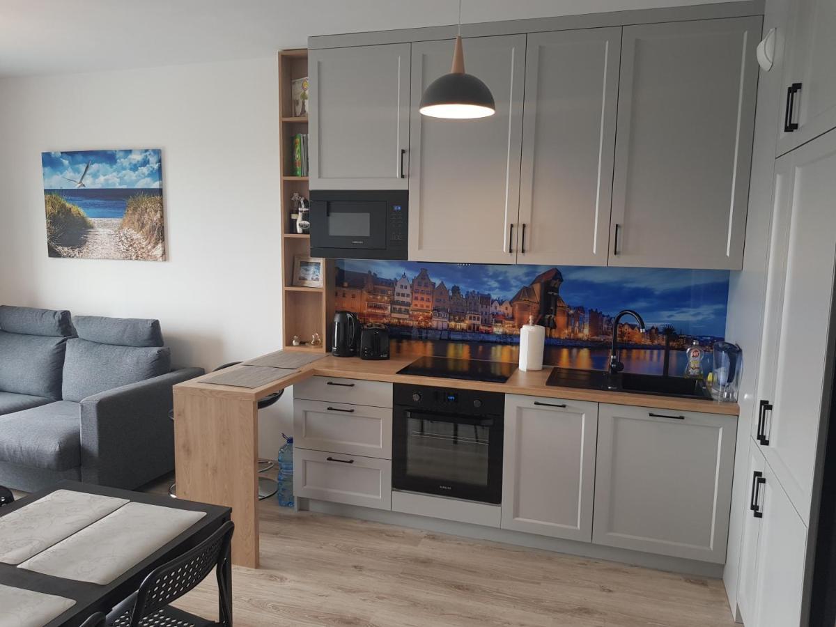 Apartmán Apartament Przy Stadionie Gdaňsk Exteriér fotografie