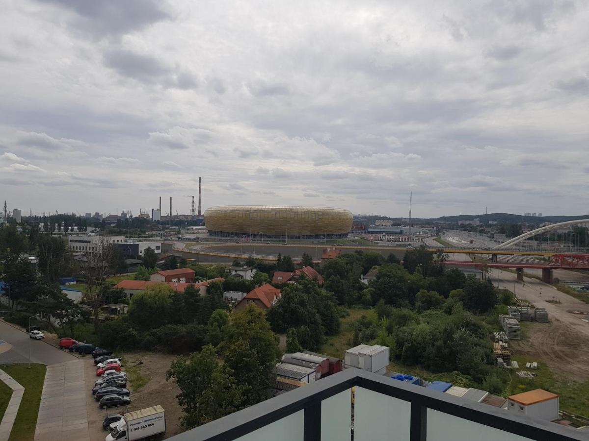 Apartmán Apartament Przy Stadionie Gdaňsk Exteriér fotografie