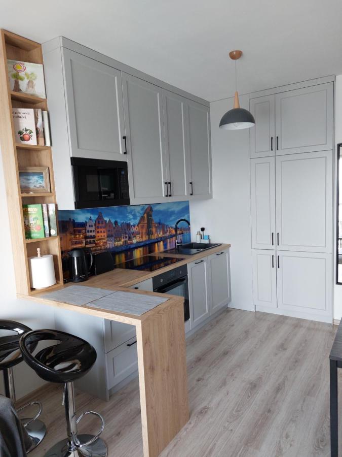 Apartmán Apartament Przy Stadionie Gdaňsk Exteriér fotografie